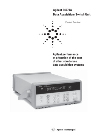 Agilent Performance At A Fraction Of The Cost Of Other .