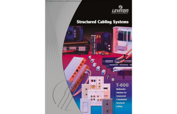 Structured Cabling Systems - Steven Engineering