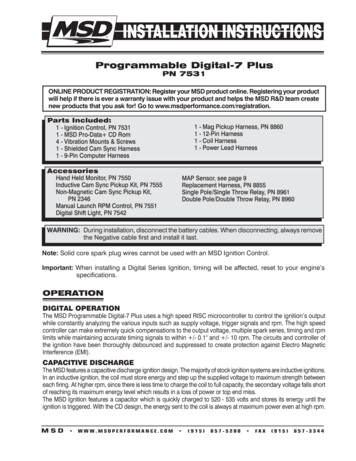 Programmable Digital-7 Plus PN 7531 - Holley