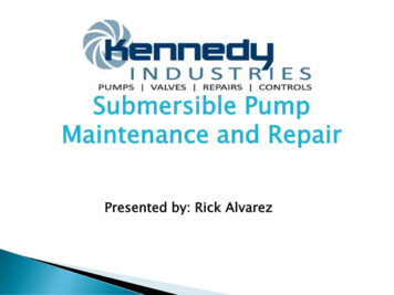 Submersible Pump Maintenance And Repair