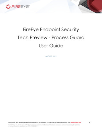 FireEye Endpoint Security Tech Preview - Process Guard .