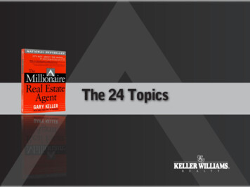 The 24 Topics Address Key Issues For