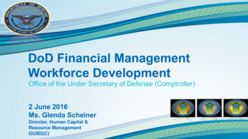 DoD Financial Management Workforce Development