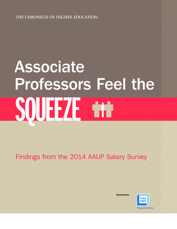 Associate Professors Feel The Squeeze