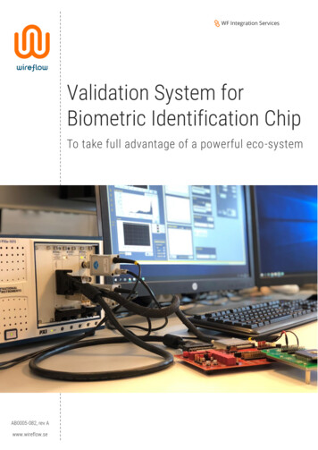 Validation System For Biometric Identification Chip