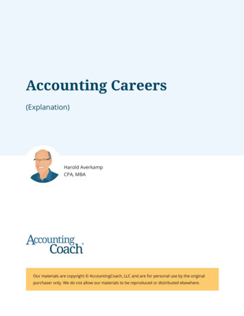 Accounting Careers