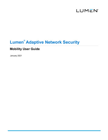 Lumen Adaptive Network Security