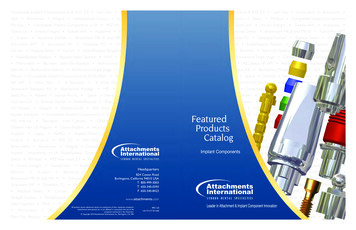 Featured Products Catalog