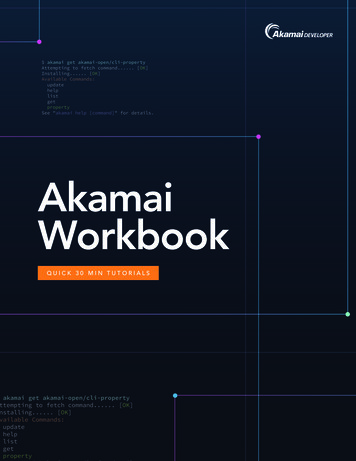 Akamai Workbook