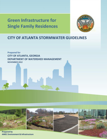 Green Infrastructure For Single 