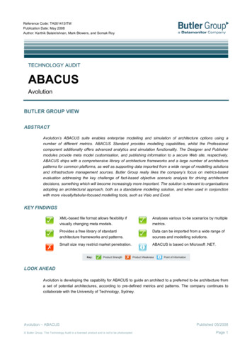 Avolution – ABACUS