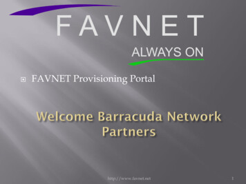 FAVNET Provisioning Portal