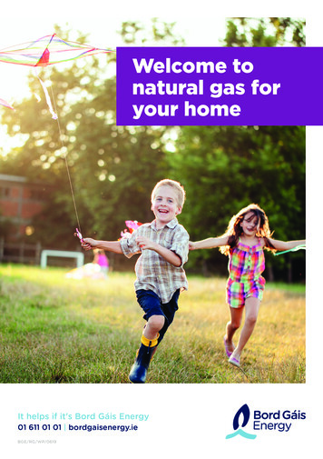 Welcome To Natural Gas For Your Home