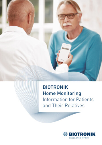 BIOTRONIK Home Monitoring Information For Patients And .
