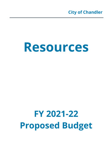 Resources - Chandleraz.gov