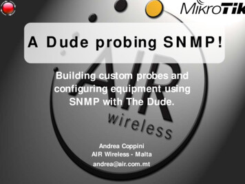 A Dude Probing SNMP!