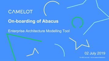 On-boarding Of Abacus - BCS