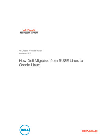 How Dell Migrated From SUSE Linux To Oracle Linux