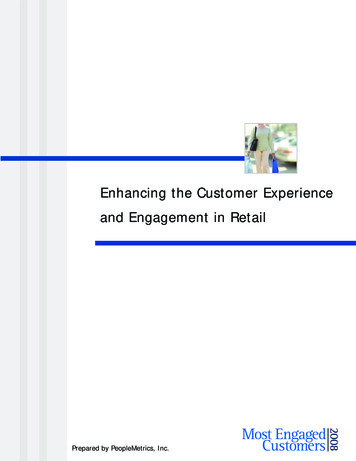 Enhancing The Customer Experience And Engagement In 