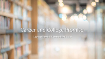 Career And College Promise - Union County Public Schools