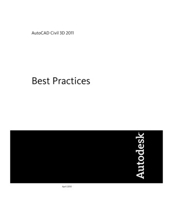 Best Practices - Autodesk