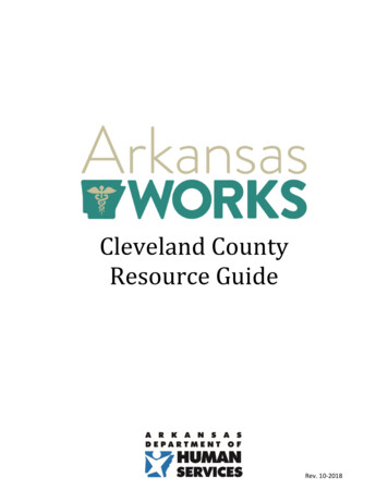 Cleveland County Resource Guide - Arkansas