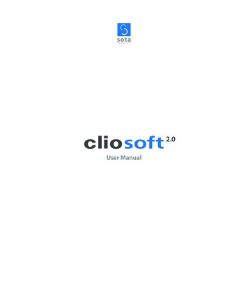 ClioSoft 2-0 User Guide V2 - Leading Dental Imaging