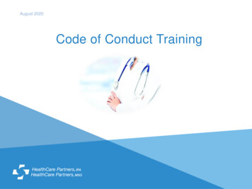 Code Of Conduct Training - Healthcarepartnersny 