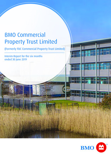 BMO Commercial Property Trust Limited