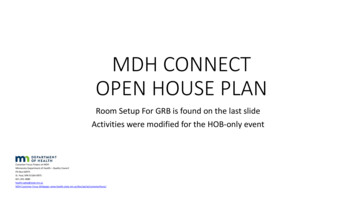 MDH Connect Open House Planning - Health.state.mn.us