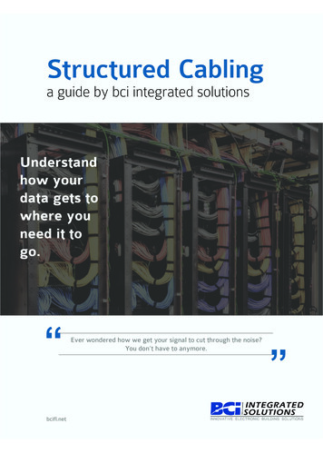 Structured Cabling - Bcifl 