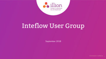 Inteflow User Group - Illion