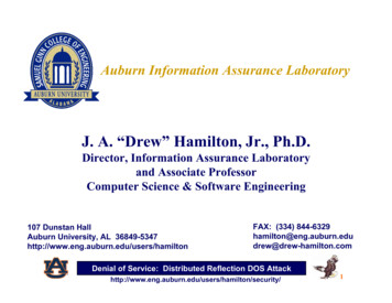 J. A. “Drew” Hamilton, Jr., Ph.D.