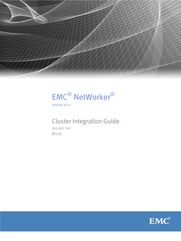 Cluster Integration Guide