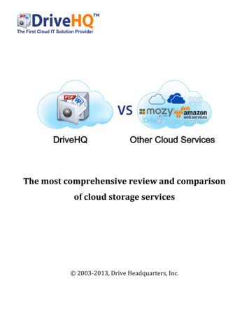 DriveHQ Other Cloud Services
