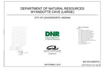 DEPARTMENT OF NATURAL RESOURCES WYANDOTTE 