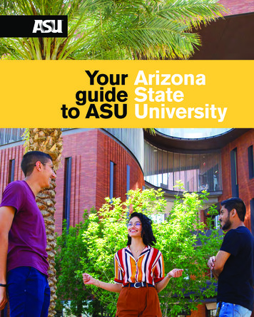 Your Arizona Guide State To ASU University