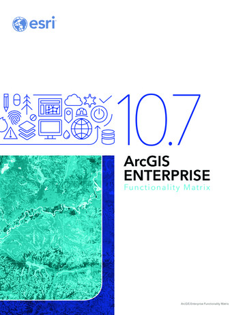 10.710.5.1 10.5 - ArcGIS Enterprise