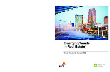 Emerging Trends In Real Estate - Microsoft