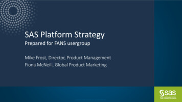 SAS Platform Strategy