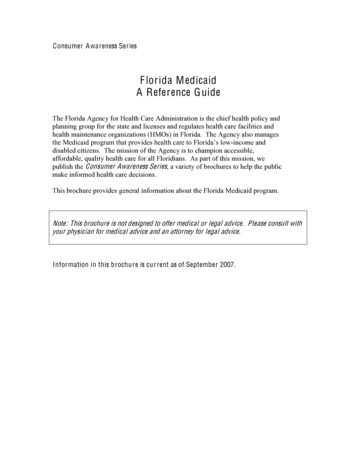Florida Medicaid A Reference Guide