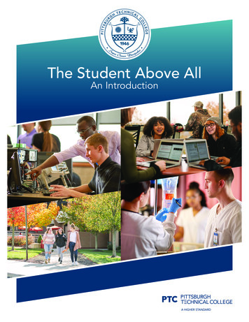 The Student Above All - Ptcollege.edu