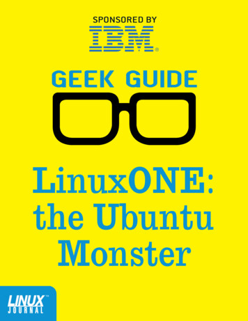Geek Guide LinuxONE: The Ubuntu Monster