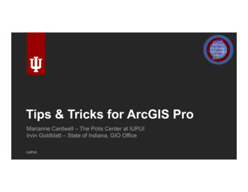 Tips & Tricks For ArcGIS Pro