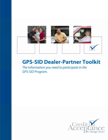 GPS-SID Dealer-Partner Toolkit - Guidepoint Systems