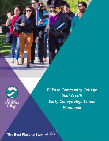 El Paso Community College - EPCC