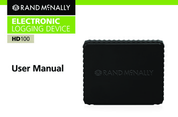 User Manual - Rand McNally