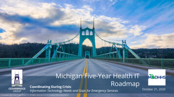Michigan Five-Year Health IT Roadmap