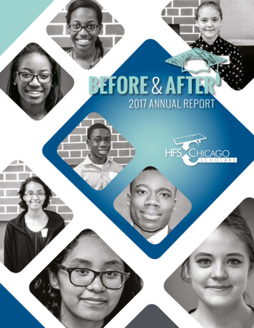 BEFORE AFTER - HFS Chicago Scholars