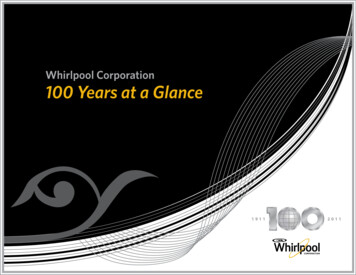 Whirlpool Corporation 100 Years At A Glance